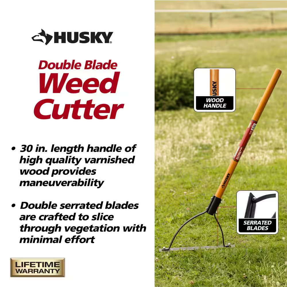 30 In. Double Blade Weeder Cutter