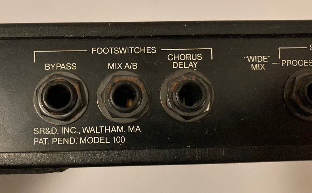 Rockman Stereo Chorus/Delay Micro Rack Guitar Module 1986 Tom Scholz SR&D Tested