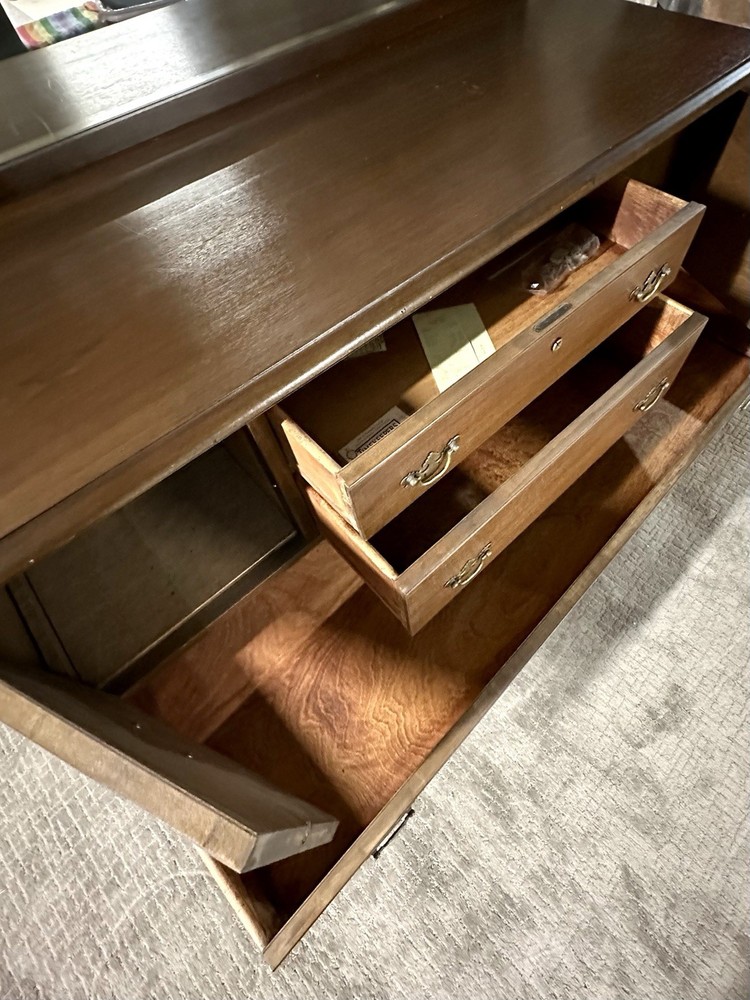 Buffet With Beveled Mirror