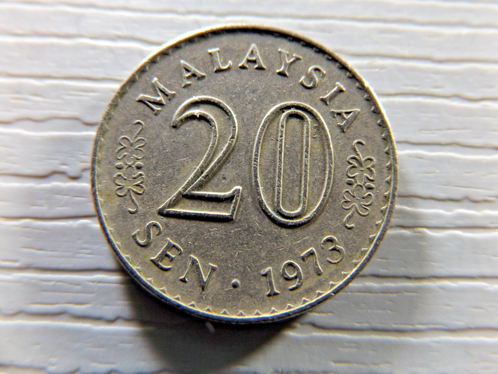 MALAYA 1973 20 Sen