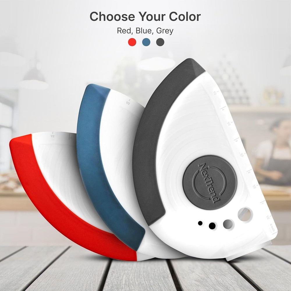 Bakerscraper – 5-In-1 Flexible Bowl Scraper, Bench Scraper and Dough Scraper
