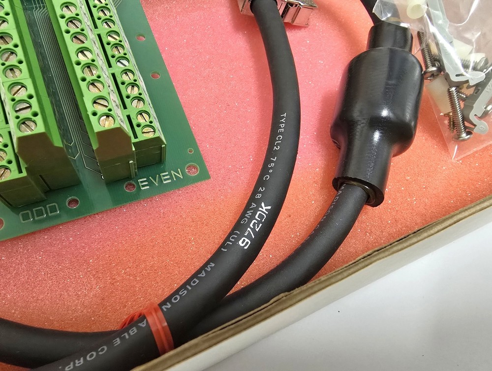 MTS 461841-01B XDC Motion Controller Breakout Board & 9720K Cable - New