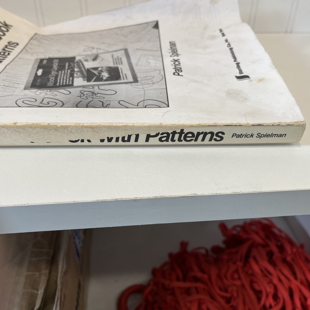 Two Books- Scroll Saw Pattern Book & Scroll Saw Handbook With Patterns- Patrick