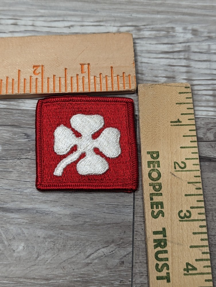 WW II US ARMY 4TH ARMY PATCH - Reproduction