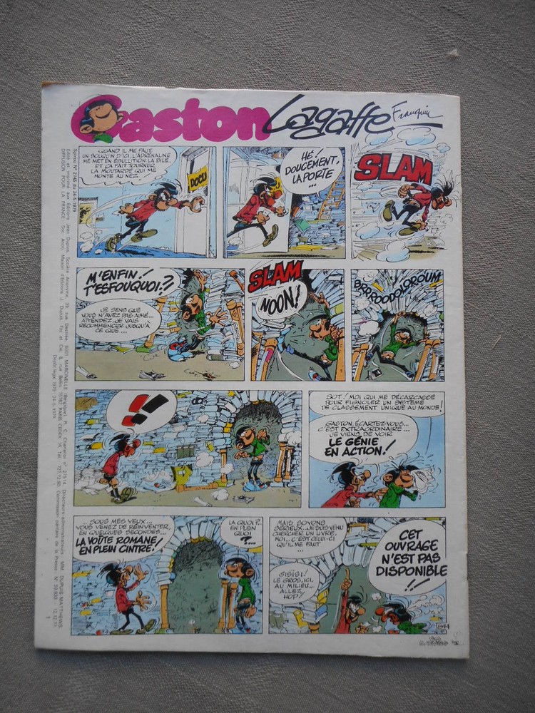 Spirou Weekly No. 2145 Condition Good