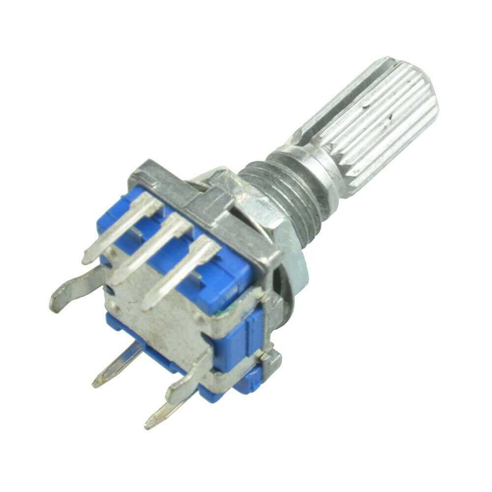 10PCS Rotary Encoder&Switch EC11 Audio Digital Potentiometer Knurled Handle 20mm