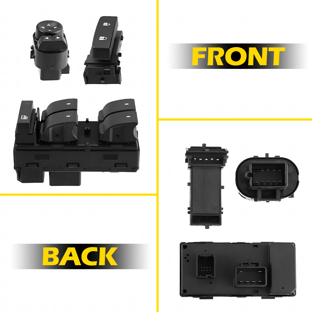 Window Control Switch Switch Fits Chevy 1500 Silverado 2500 HD 3500 HD 2008-2013
