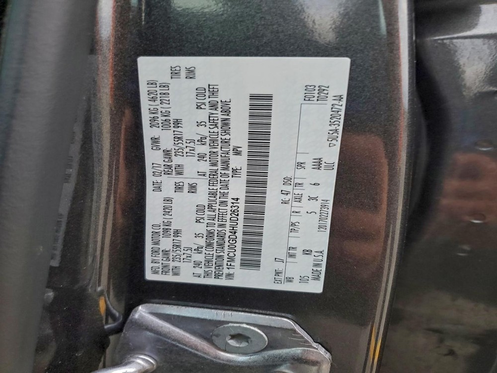 Used A/C Selector Switch fits: 2017 Ford Escape Front automatic temperature cont