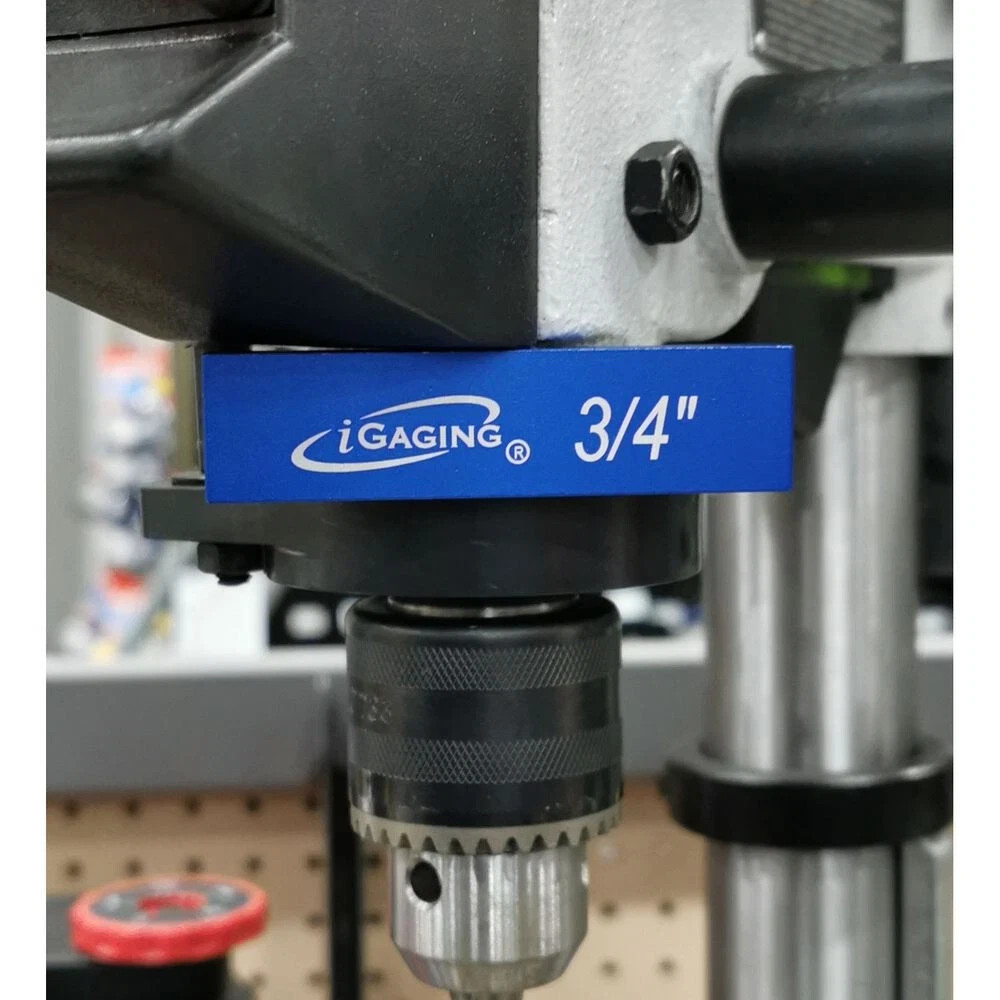 iGaging Precision Setup Blocks Set (15 pieces) *Solid Aluminum* + Blue case