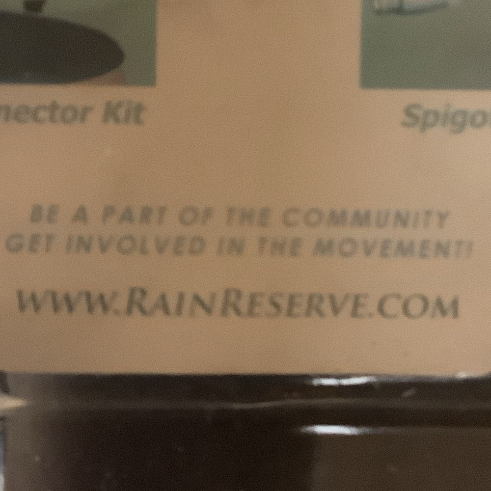 Brown Rain Diverter - Basic RainReserve Kit -Rain Barrel EZ installation