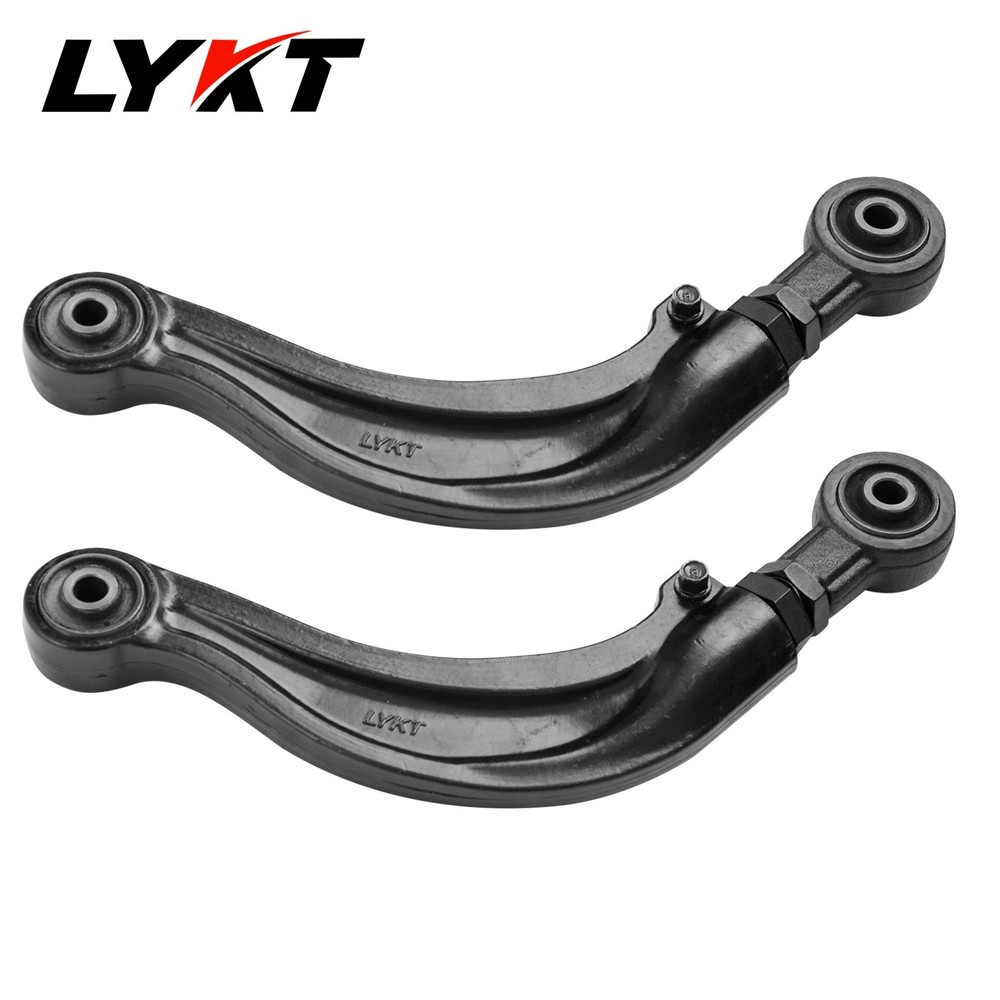 LYKT 2pcs Rear Upper Adjustable Camber Control arms Kit For 2007-2012 Mazda CX-7