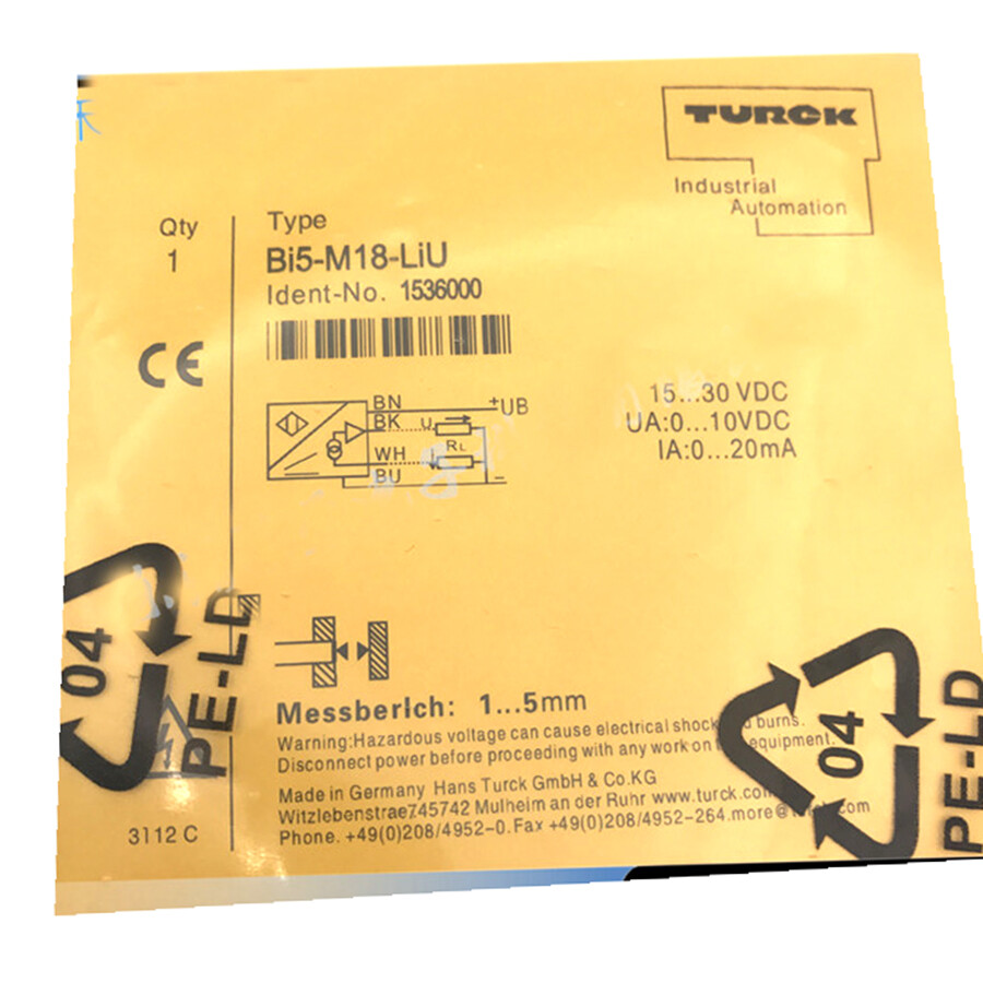 TURCK BI5-M18-LIU 1536000 Inductive sensor
