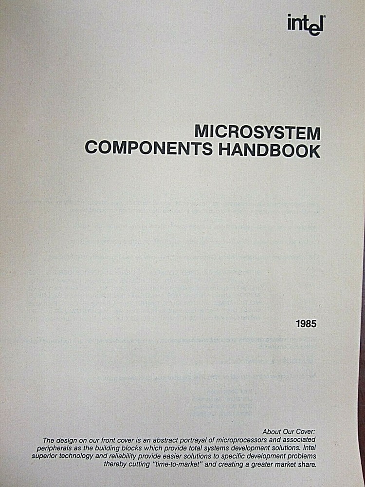 Intel Microsystem Components Handbook Microprocessors & Peripherals Volume 1