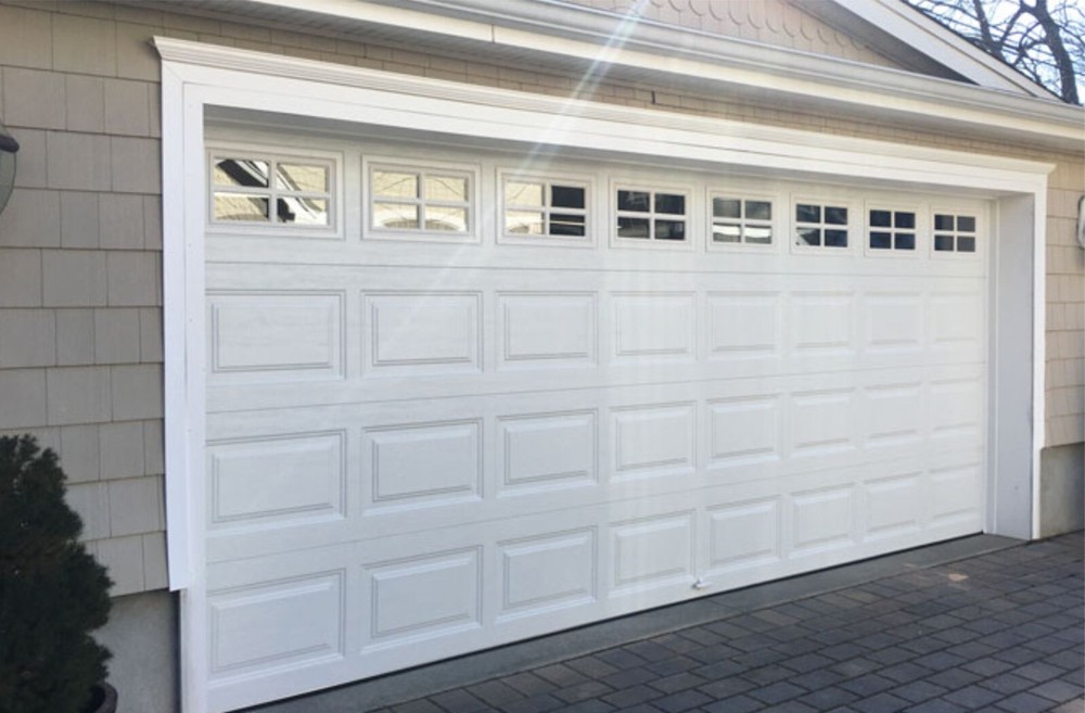 IDEAL BRAND Garage Doors SANDTONE Colonial 509 Set 8 Window Inserts/Short Panel
