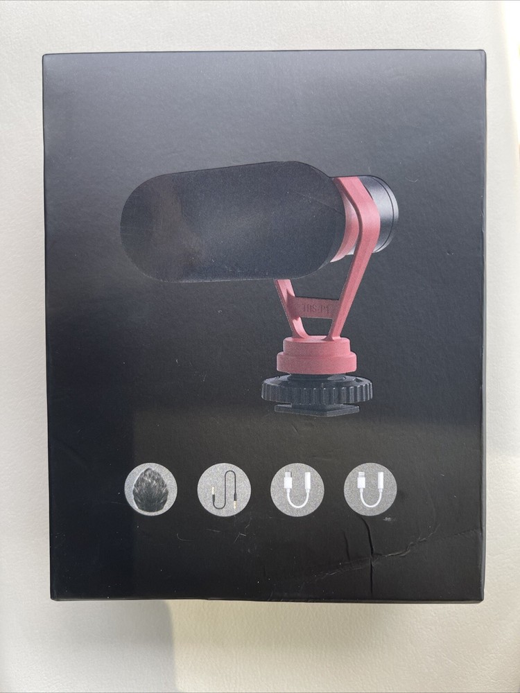 KraftGeek Video Microphone - Black - New