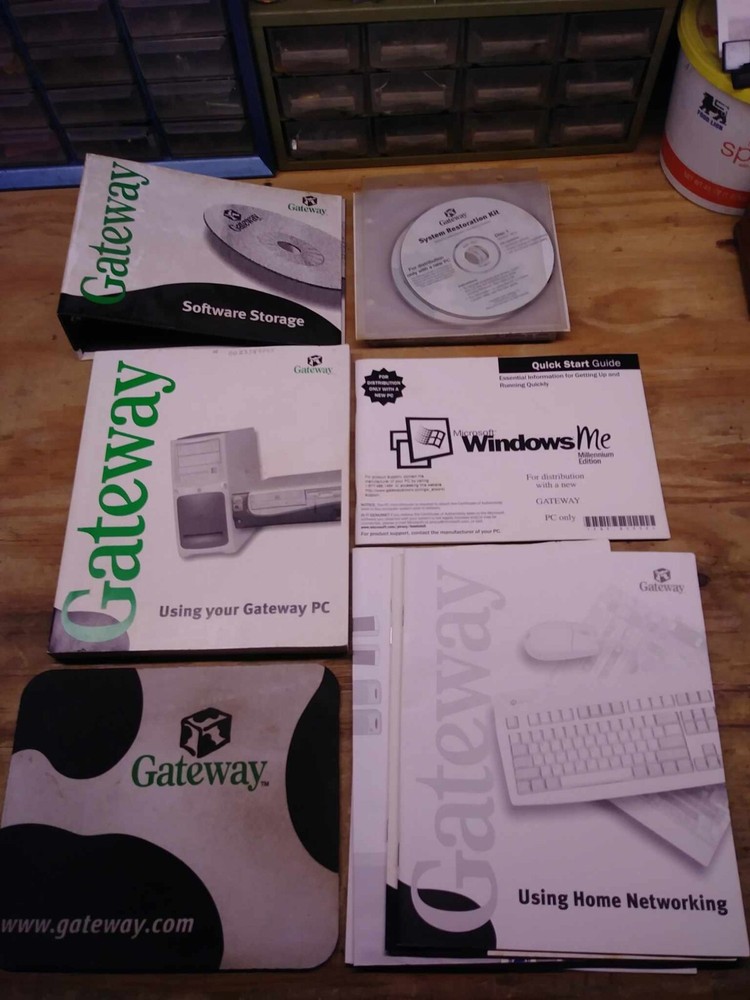 Gateway Computer User Guide EV 910 Using your PC System Restore LOT MAKE OFFER