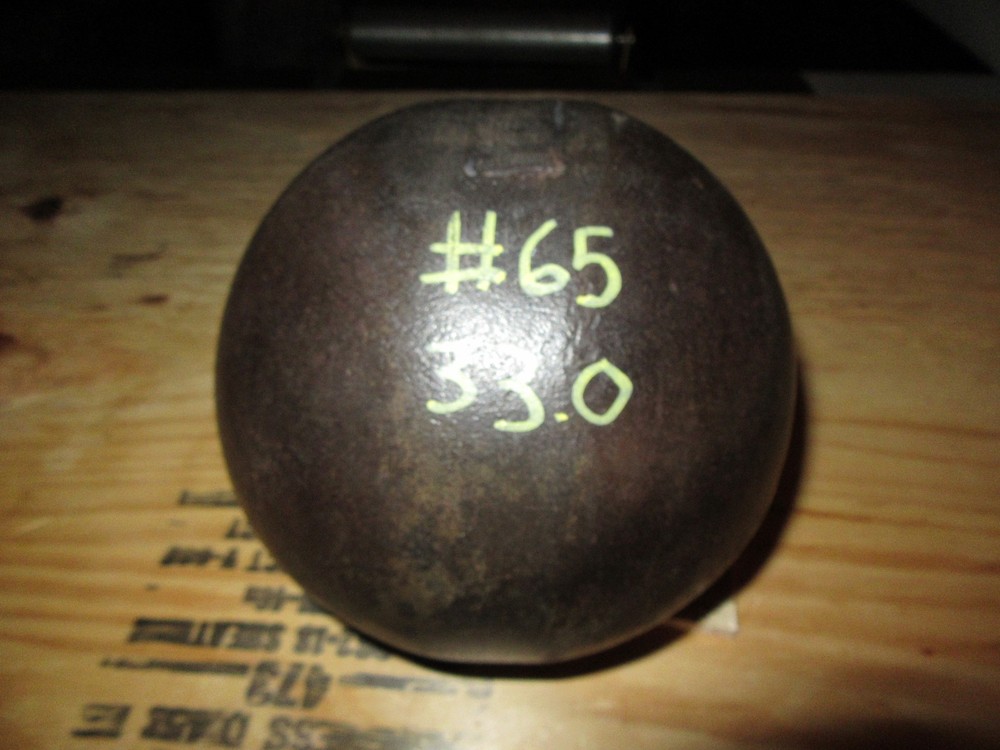 YORK Globe Half 65 Pound Glob Grip YORK Side