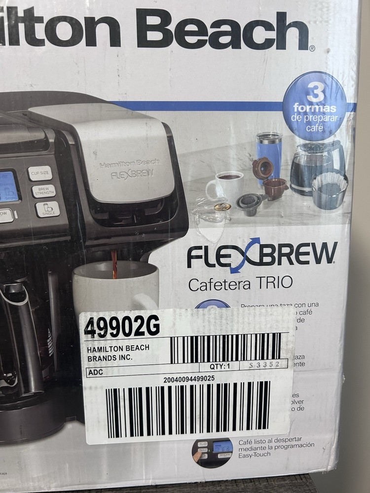 Hamilton Beach FlexBrew 2-Way Coffee Maker - Black New