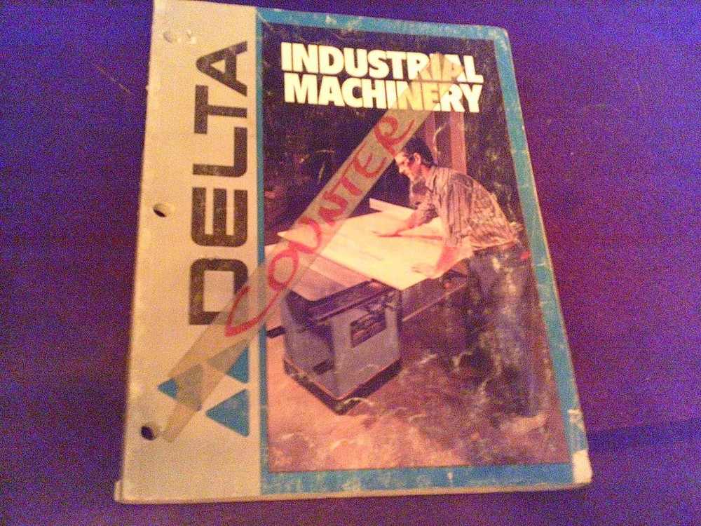 Delta Industrial Machinery Catalog From 1992