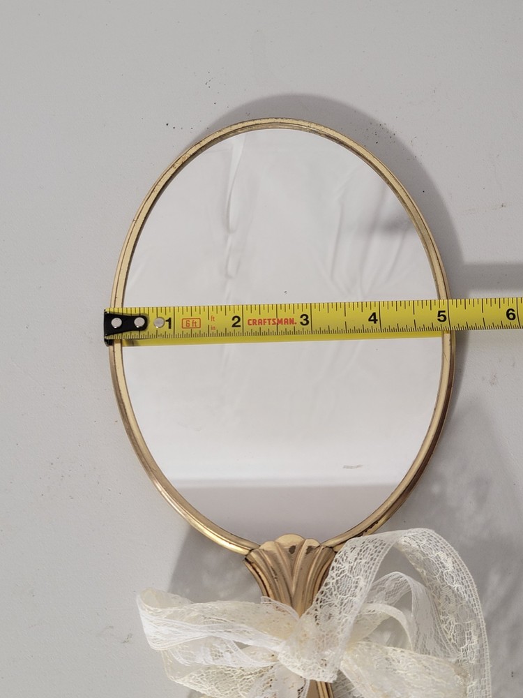 Vintage Handheld Vanity Mirror