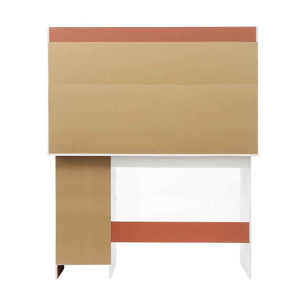 Home Office Desk, Modern Computer Desk,Freestanding Rectangular Wood Office Desk