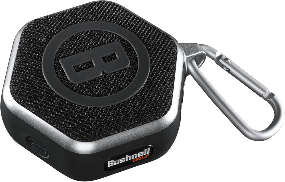 Golf Wingman Mini Bluetooth Speaker with GPS Black