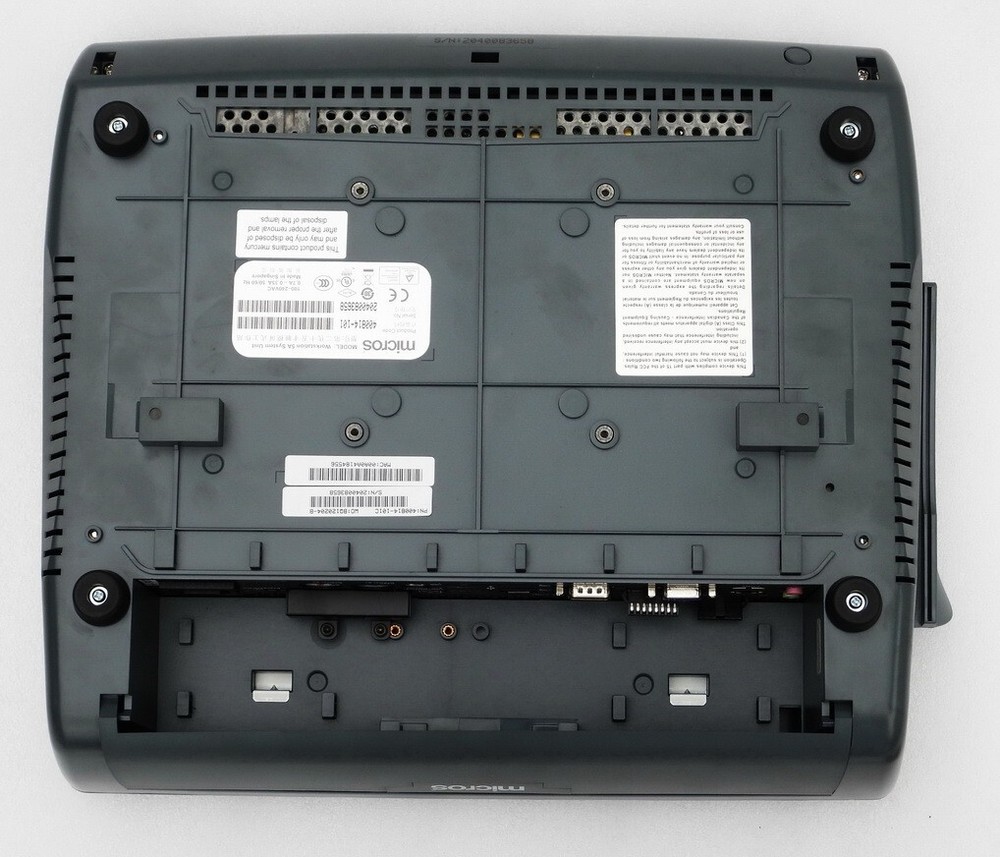 NOS MICROS WORKSTATION 5A SYSTEM UNIT DIGITAL DISPLAY TOUCHSCREEN POS COMPUTER