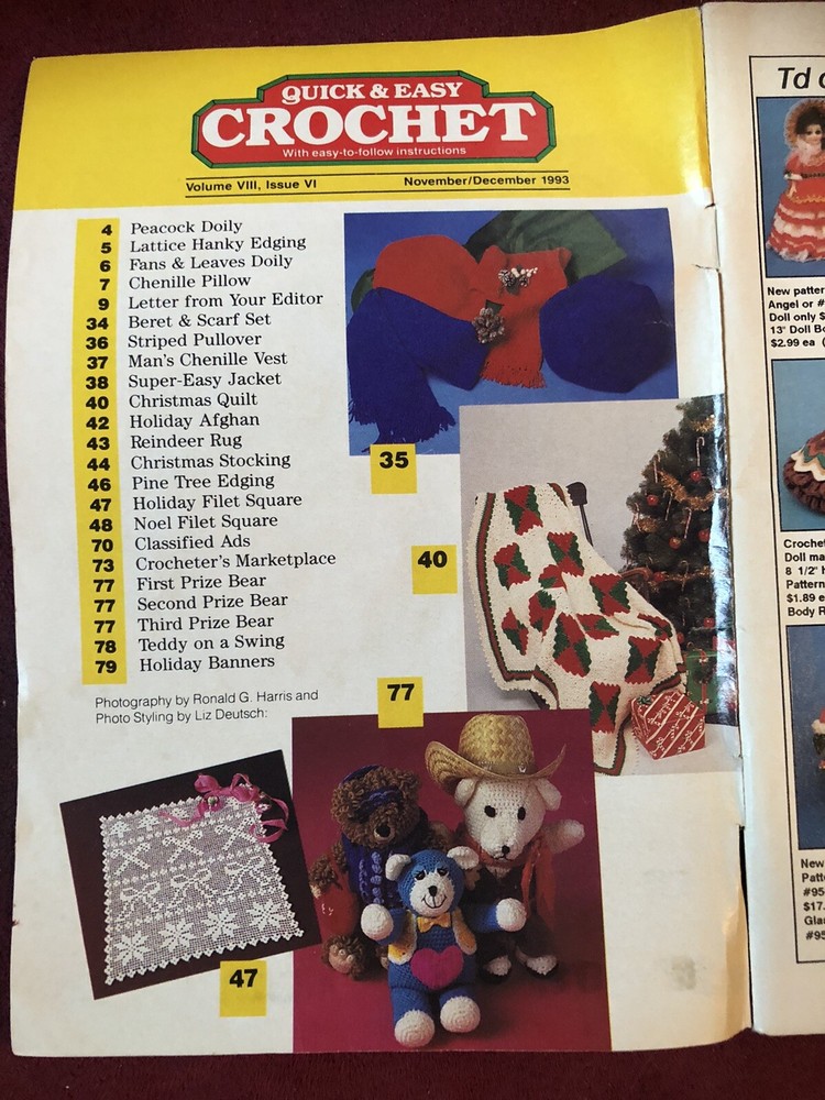 Crochet Quick & Easy - Nov./Dec. 1993