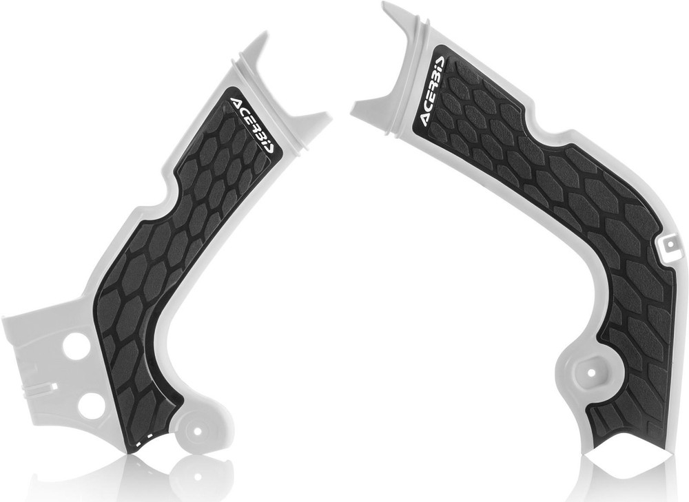 Acerbis 2630711035 X-Grip Frame Guard - White/Black
