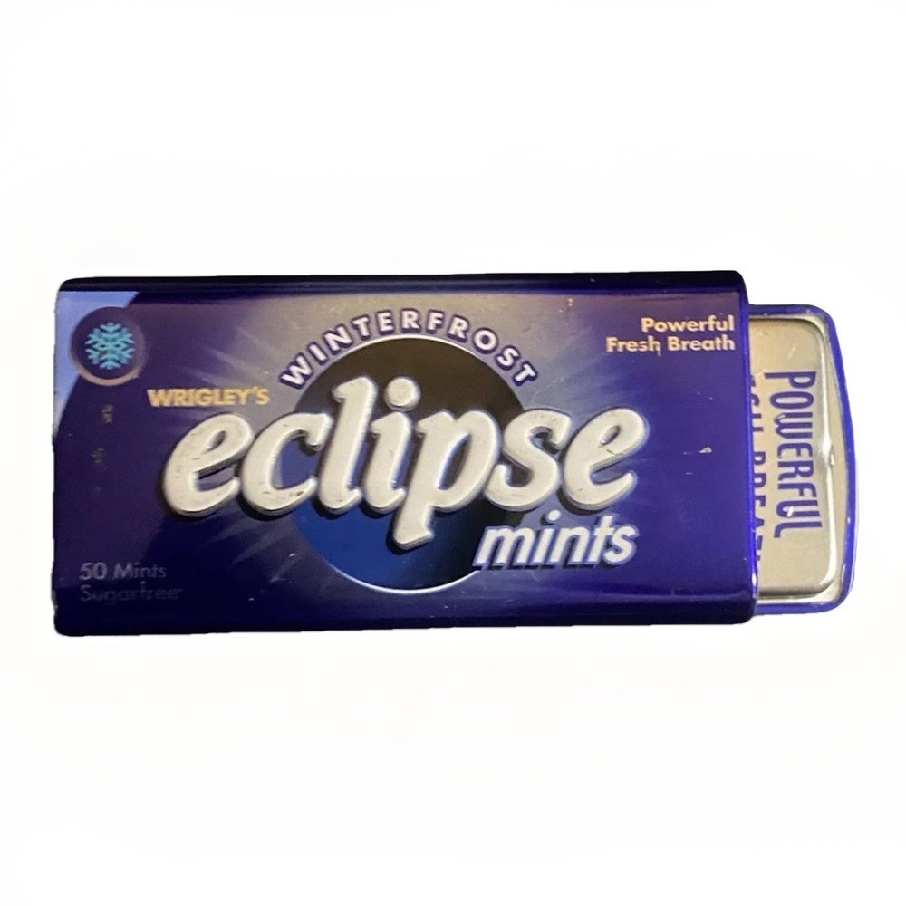 2 ECLIPSE Gum/Mints (EMPTY TINS) Collectible Tins