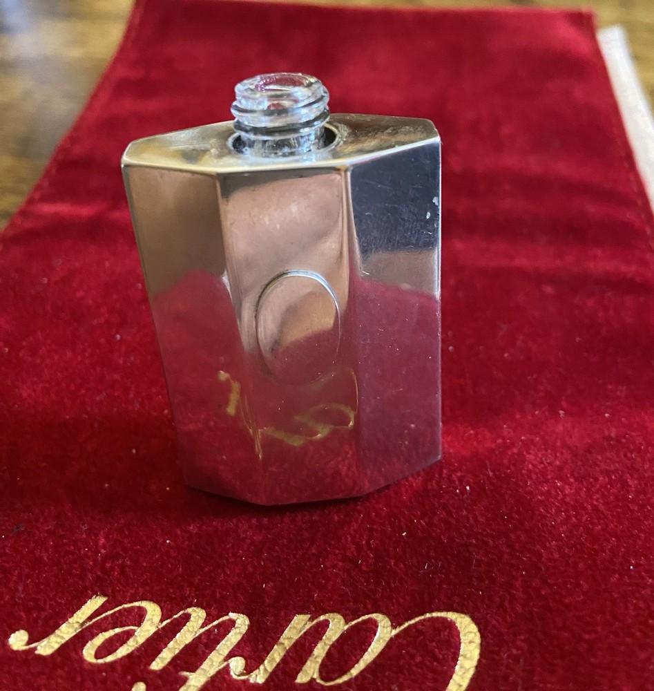 Cartier Sterling Silver Perfume Bottle