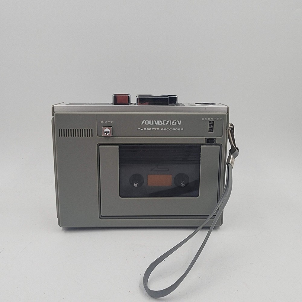 Broken Sound Design 43775B Cassette Recorder