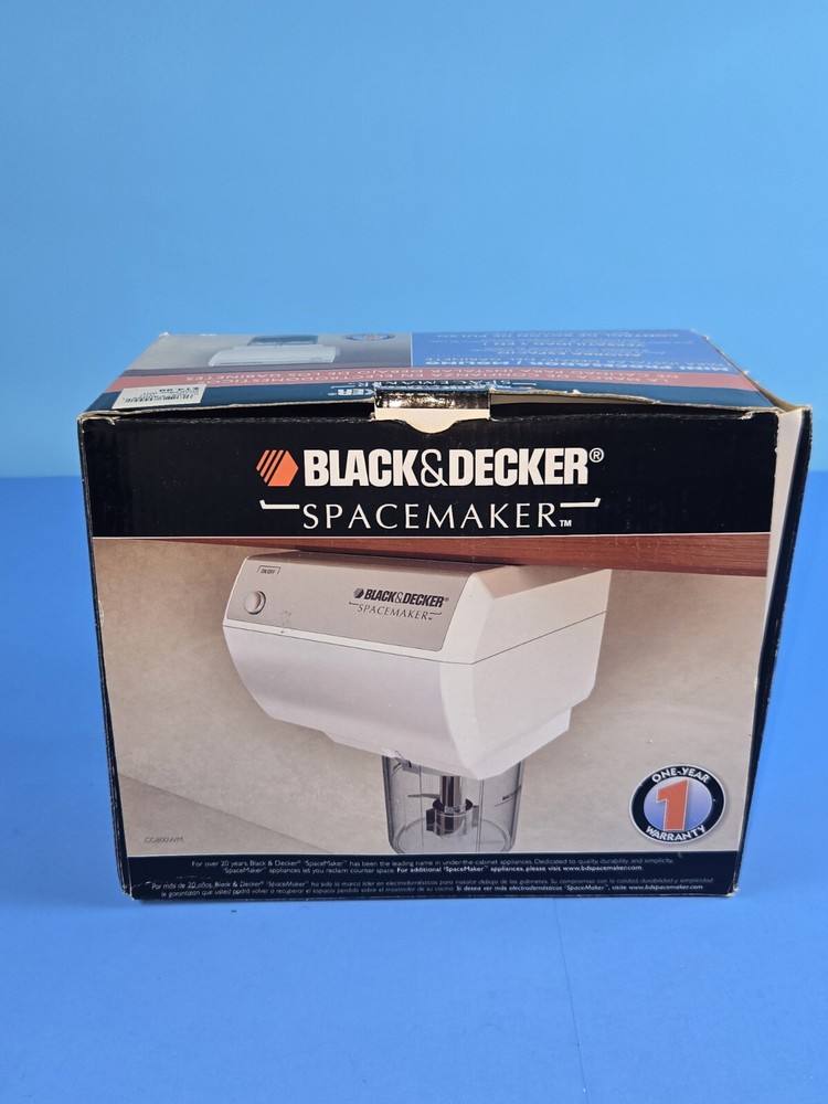 Black and Decker Space maker Mini Food Processor and Grinder CG800WM