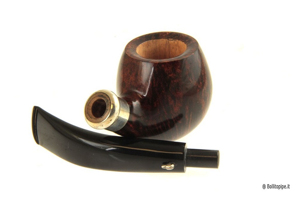 L'Anatra - 1 gold egg - with silver band - Bent Apple