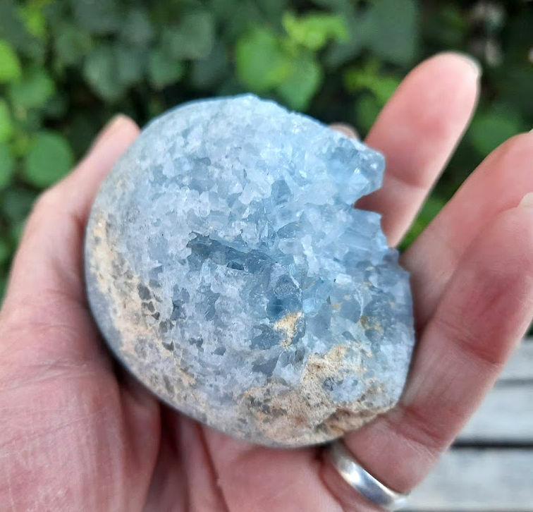 Celestite Cluster, Healing, Angelic Connection, Guides & Higher Self Connection