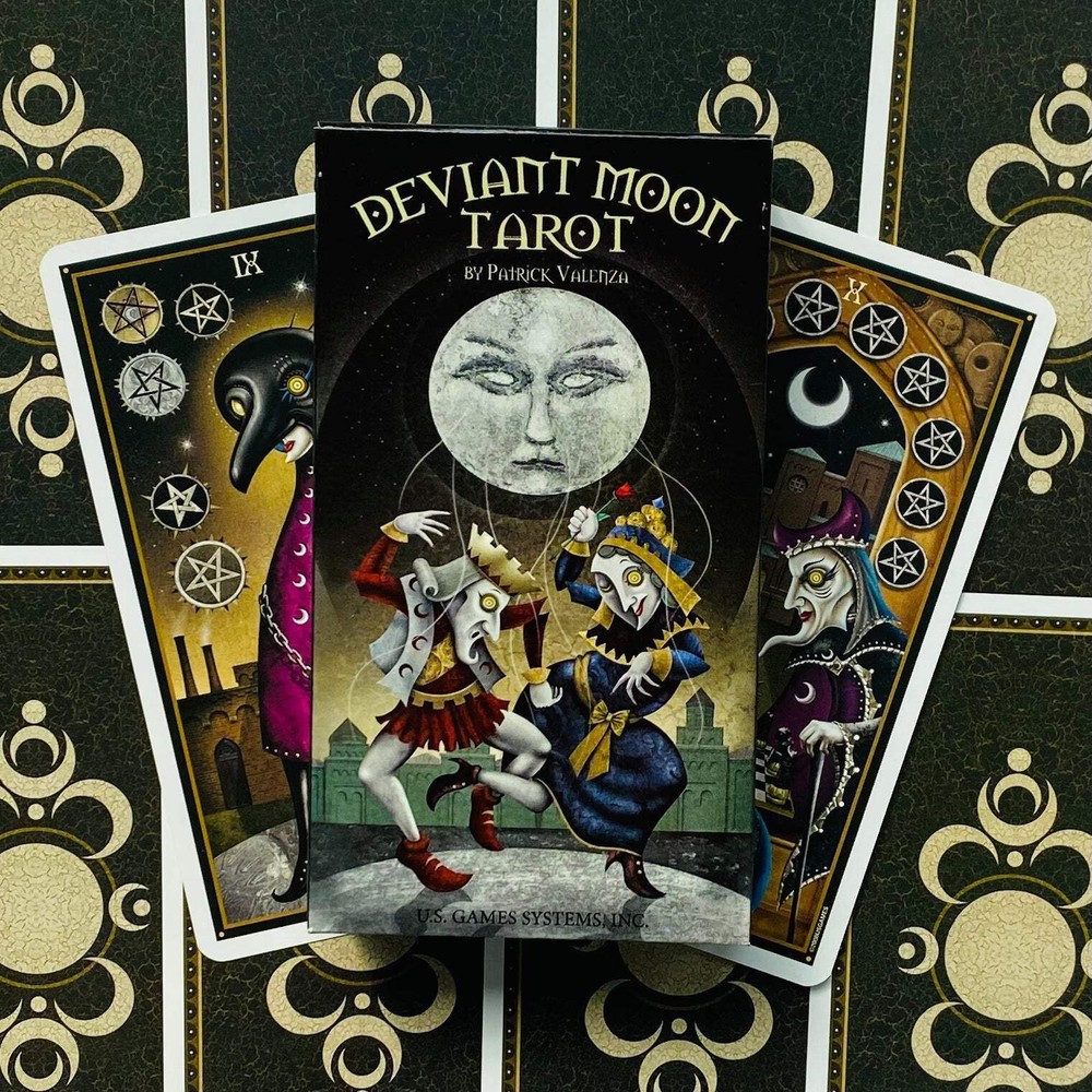 Deviant Moon Tarot Deck Cards Esoteric Patrick Valenza US GAMES SYSTEMS NEW
