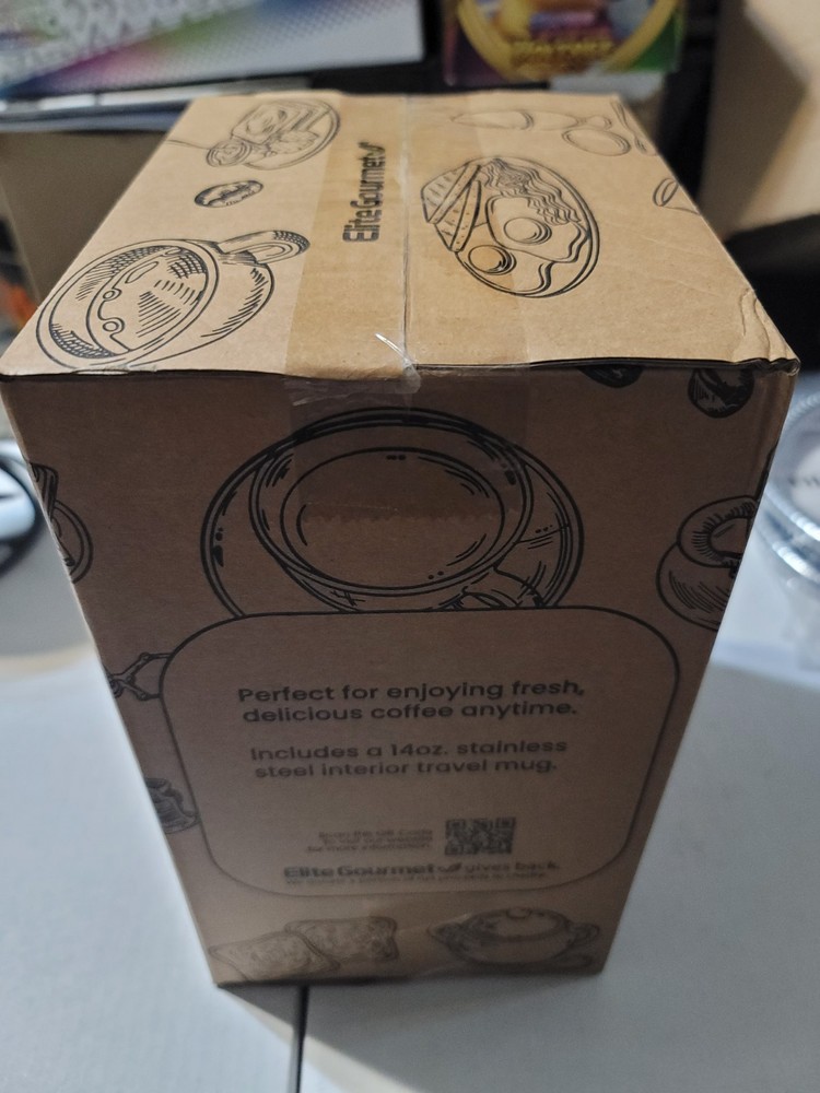 elite gourmet single cup coffee maker