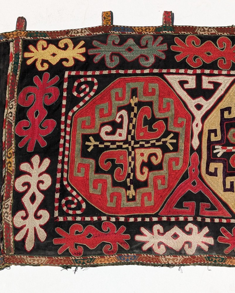 Uzbek Hand Embroidered Mafrash Side Panel