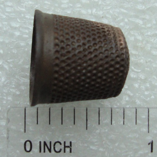 Antique Old Brass Thimble M