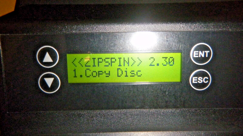 LG ZIPSPIN D 121-L CD/DVD Disc Drive Duplicator