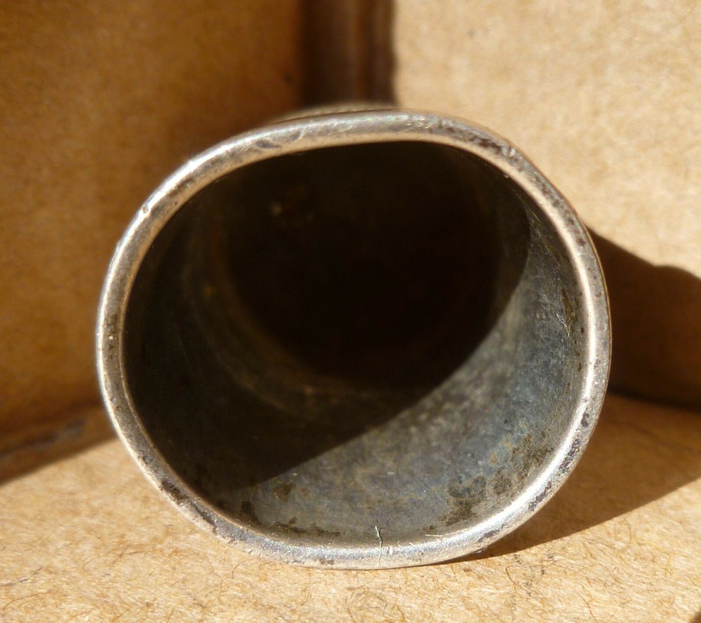 Sterling Silver Thimble CR&OP Chester England