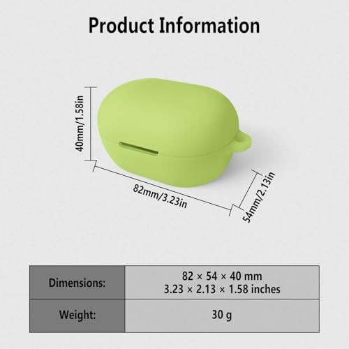 Silicone Case for Bose New QuietComfort Earbuds 2024, Soft Flexible Scratch