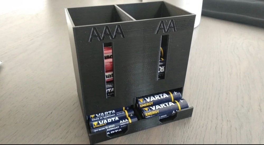 Battery Storage Dispenser  Case  Holder  Box  Organizer AA - AAA