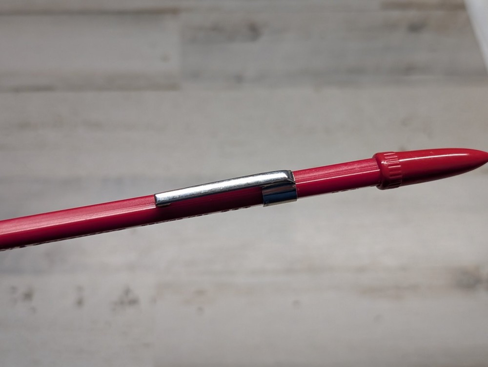 DATAMATE Executive Ballpoint Pen Red Deluxe Medium U.S.A. *DOES NOT WRITE*