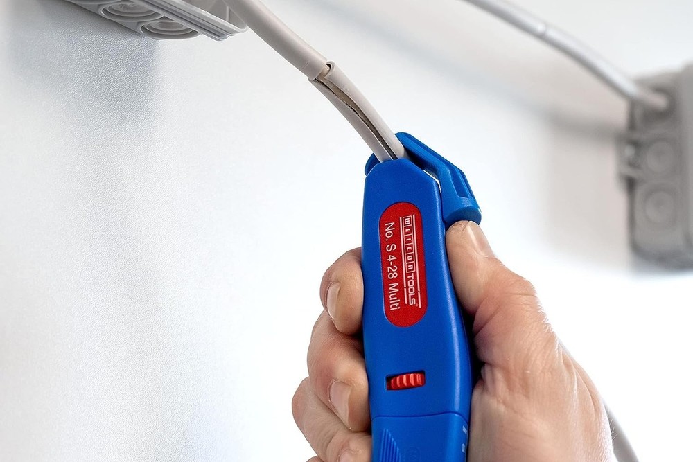 WEICON Cable Stripper No. S 4-28 Multi | Integrated Stripping Function | High...