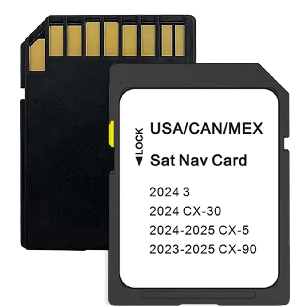 CX-5 Latest Navigation SD Card Map Update, KMV666EZ1B Black