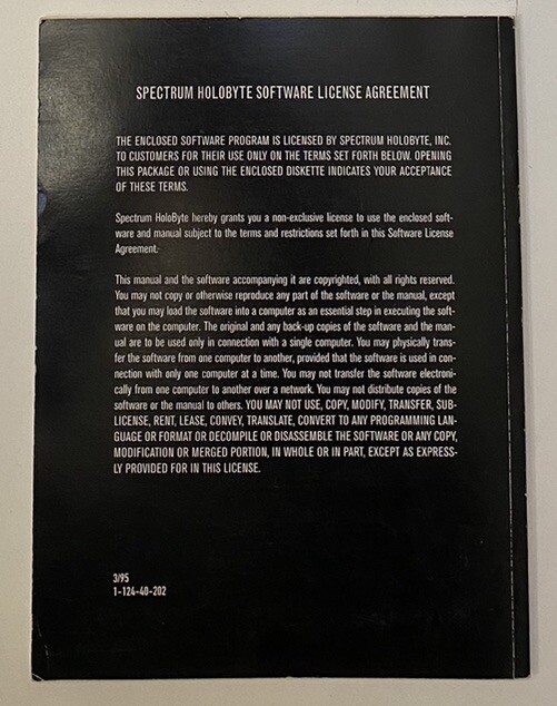 Star Trek: The Next Generation "A Final Unity" PC - Game Manual Only