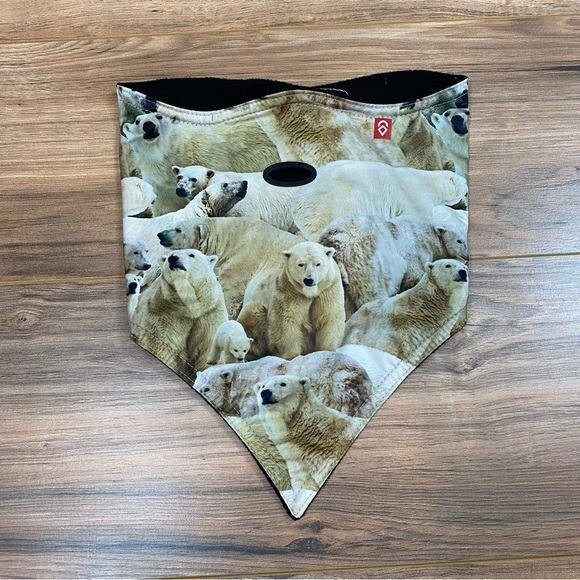Airhole Face Mask Polar Bear