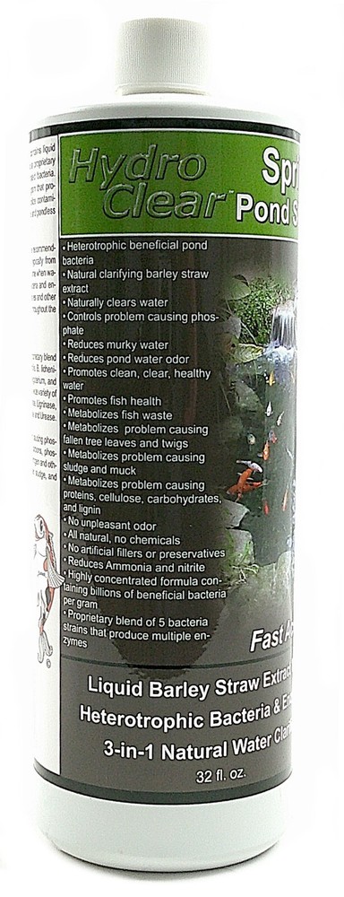 Spring Pond Starter Bacteria Plus Liquid Barley Extract