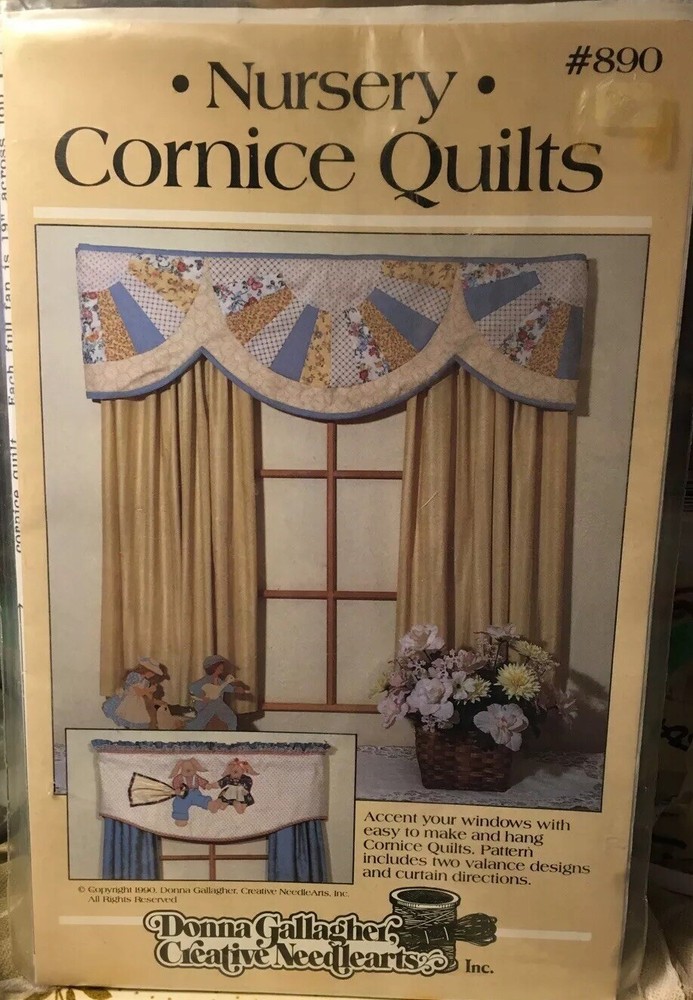 Donna Gallagher Creative Needlearts Quilt Pattern "NURSERY CORNICE QUILTS" NIP